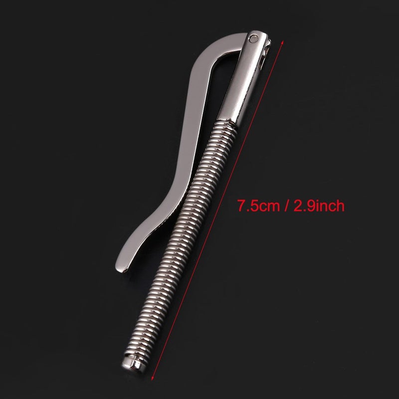 Silver Money Clip Tool For Bifold Leather Wallet Credit Card Holder 7.5cm - Image 5